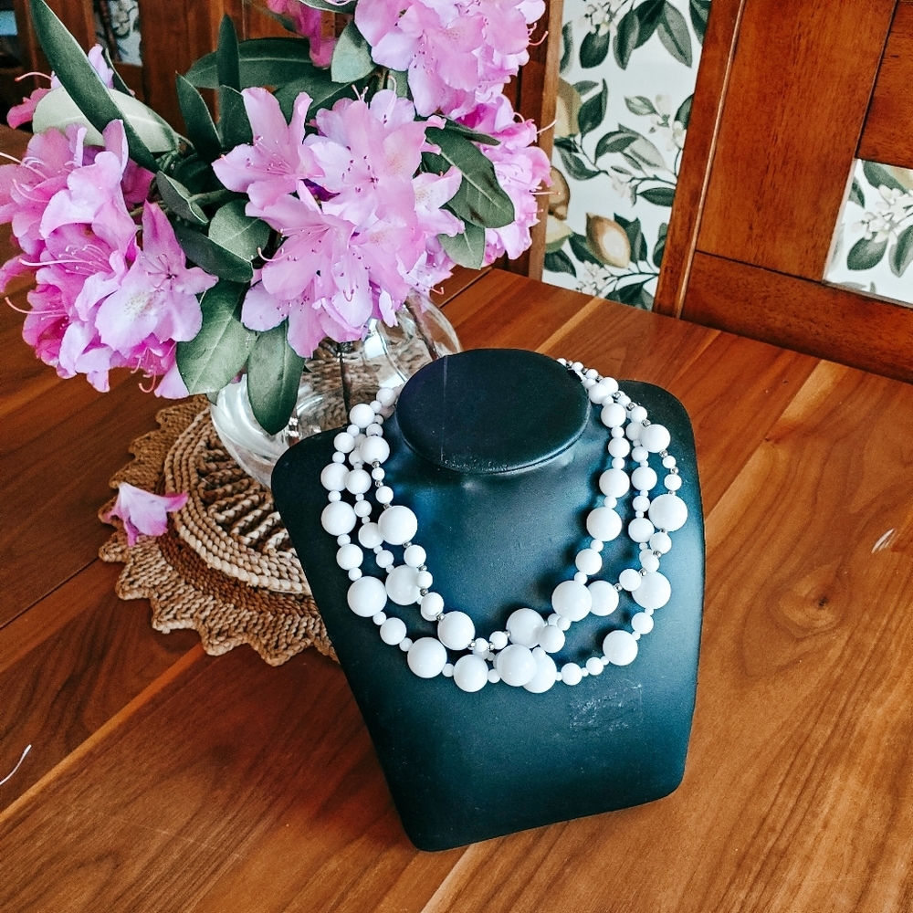 Layered bauble necklace